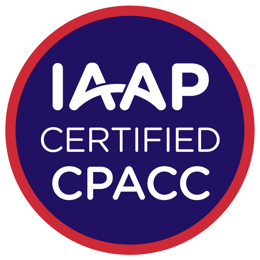 IAAP Certified Professional in Accessibility Core Competencies (CPACC)